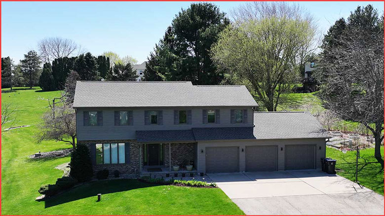 Thomas House Sky View Image