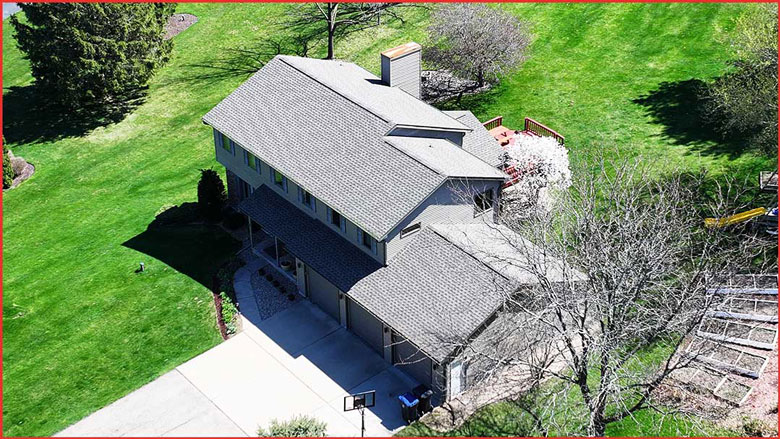 Thomas House Sky View Image