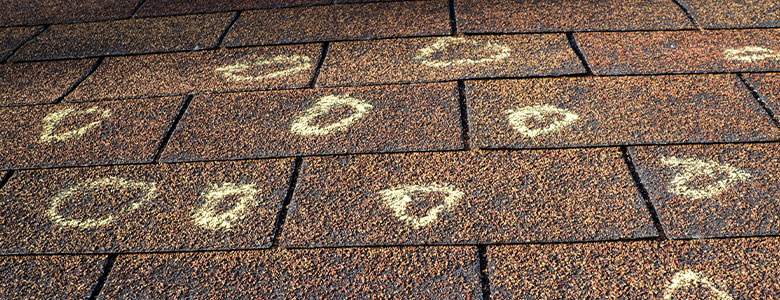 Hail Storm Damage Roof Inspection Completed by Isthmus Roofing In Verona, Wisconsin